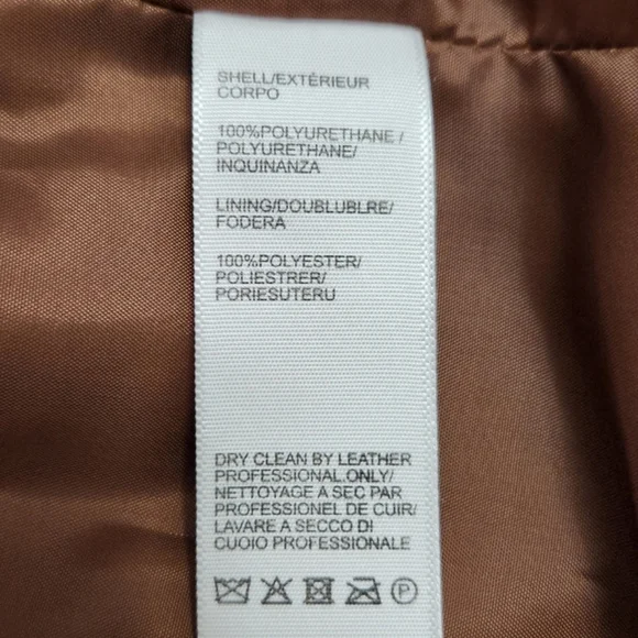 🆕️⬇️🎉HOST PICK🎉 Rebecca Minkoff Cognac Lambskin Leather Blazer - Picture 13 of 14